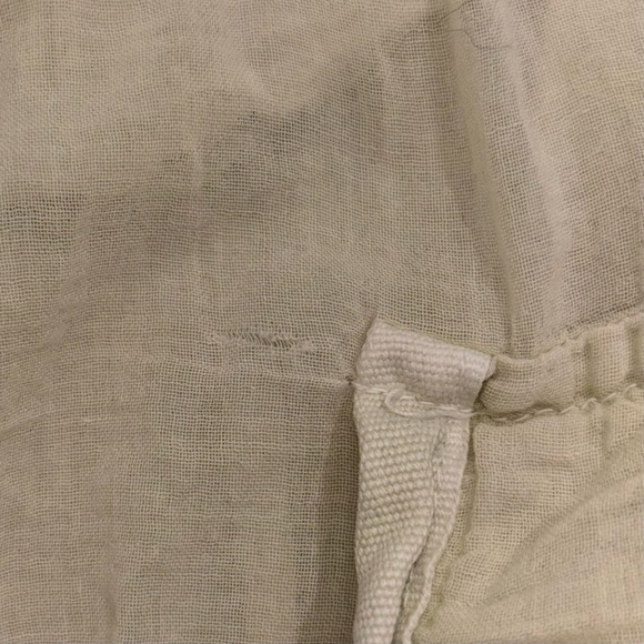 VTG Y2K Da-Nang Light Green Beaded Cropped Cargo Pants Y2K Grunge Women’s Sz M - Picture 11 of 11